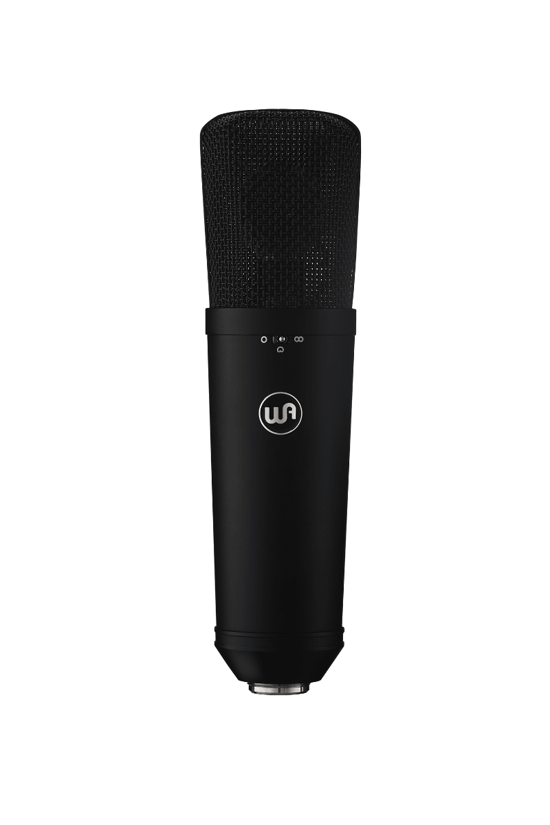 WARM AUDIO WA-87 R2 BLACK MICROFONO A CONDENSATORE FET CON CAPSULA LARGA - TechSoundSystem.com