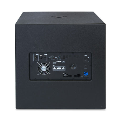Master Audio MAT18SUB Subwoofer amplificato 18" (457 mm) 8 ohm 500W RMS - TechSoundSystem.com