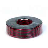 Master Audio QX5100/2 Piattina rosso/nero 2*2.0mmq rocchetta da 100 metri - TechSoundSystem.com