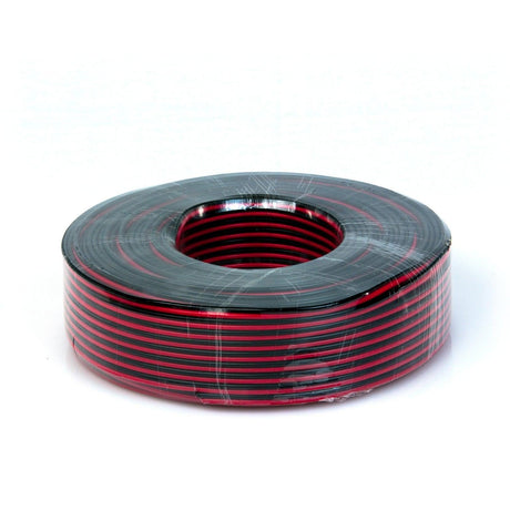 Master Audio QX5100/2 Piattina rosso/nero 2*2.0mmq rocchetta da 100 metri - TechSoundSystem.com
