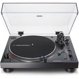 AUDIO TECHNICA AT-LP120X USB BLACK GIRADISCHI PROFESSIONALE A TRAZIONE DIRETTA - TechSoundSystem.com