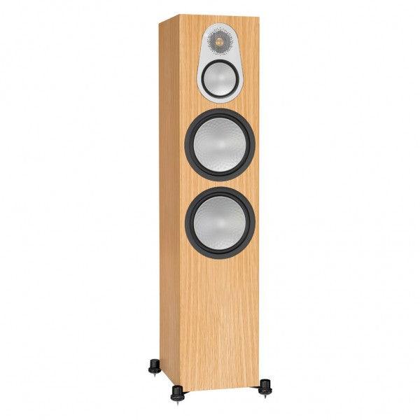 Monitor Audio SILVER 500 6G diffusori da pavimento a 3 vie, reflex posteriore con tecnologia Hive II 250W (coppia) - TechSoundSystem.com