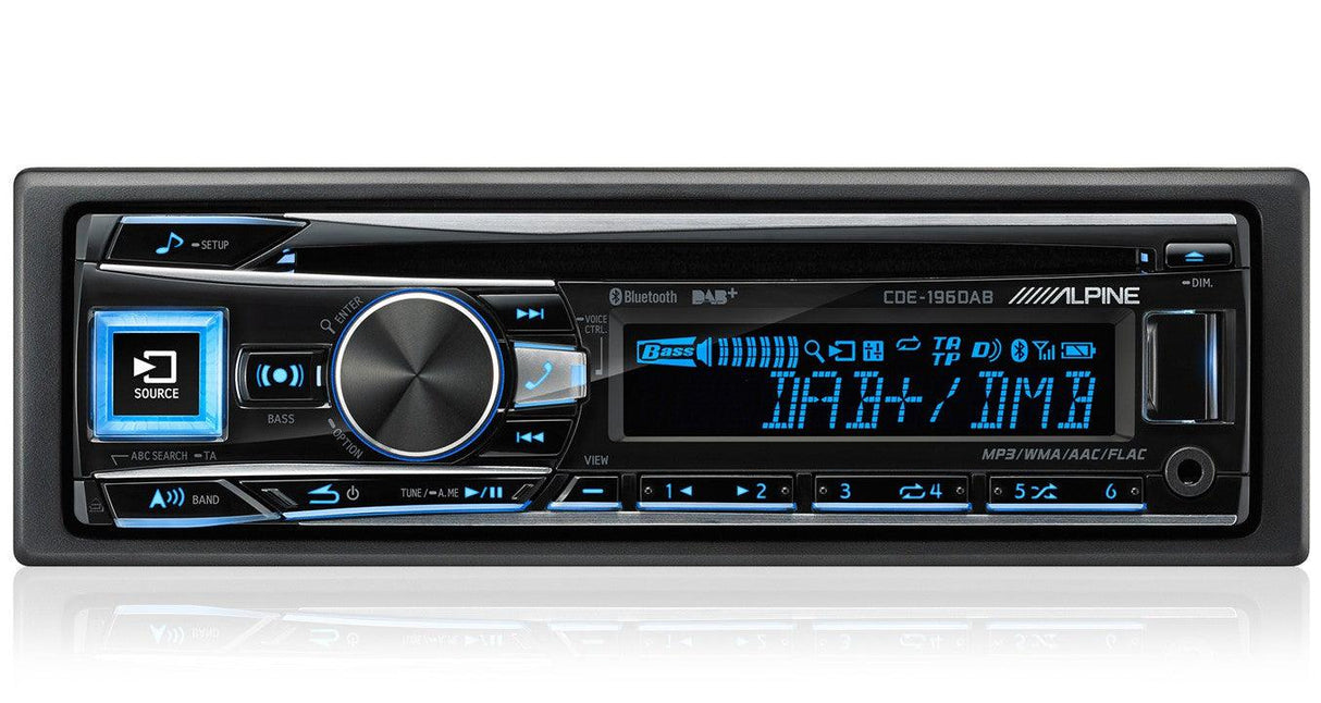 Alpine CDE-196DAB Sinto CD Advanced Sound Tuning e ricevitore DAB - TechSoundSystem.com