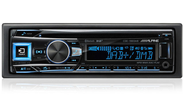 Alpine CDE-196DAB Sinto CD Advanced Sound Tuning e ricevitore DAB - TechSoundSystem.com