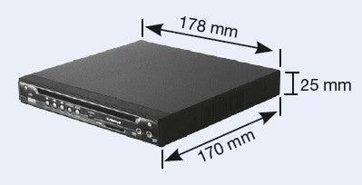 Phonocar VM015 Lettore DVD Ultrasottile con lettori USB-SD - TechSoundSystem.com