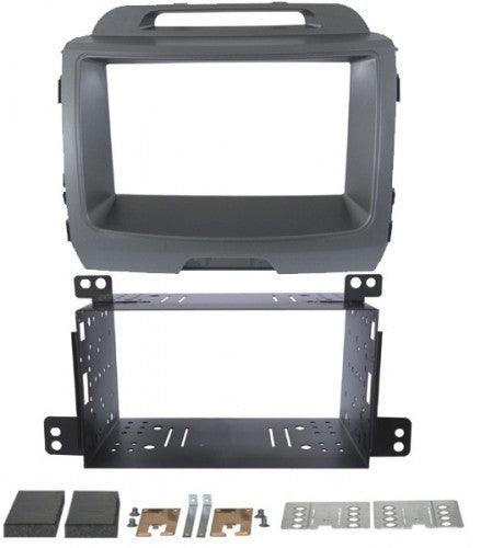 Phonocar 03693 Mascherina 2 Din per Kia Sportage 10-15 colore antracite - TechSoundSystem.com