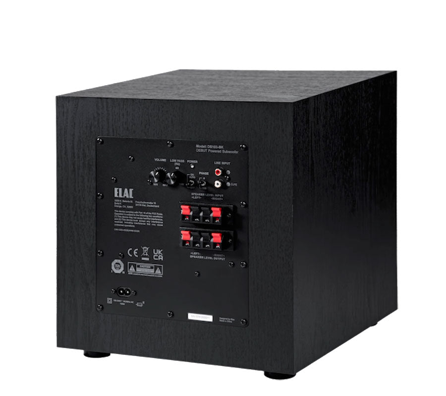 ELAC Debut 3.0 DS103 subwoofer attivo SMART da 10” e 250W
