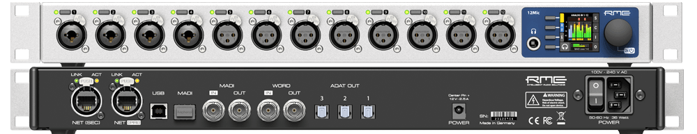 RME 12MIC - TechSoundSystem.com