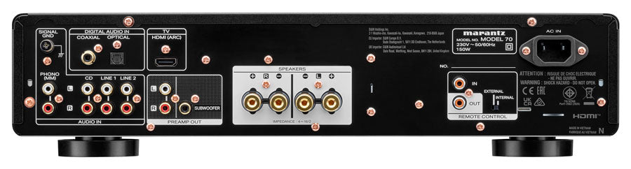 Marantz MODEL 70 Amplificatore integrato stereo puro analogico, 65W