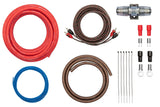 kit cavi di collagamento per amplificatori o subwoofer amplificati V20 da 20mm2