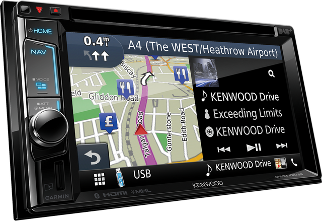 Kenwood DNX5170DABS Autoradio 7.0" WVGA, SPECIFICO per VW, Skoda & Seat con Navigation System e radio DAB tuner - TechSoundSystem.com