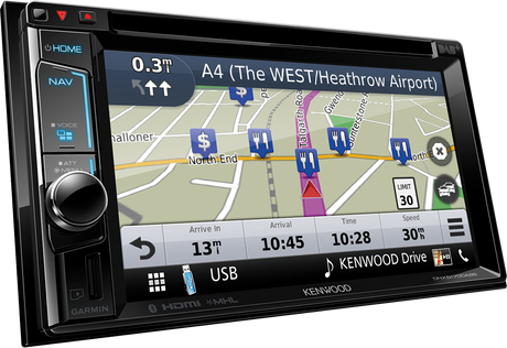 Kenwood DNX5170DABS Autoradio 7.0" WVGA, SPECIFICO per VW, Skoda & Seat con Navigation System e radio DAB tuner - TechSoundSystem.com