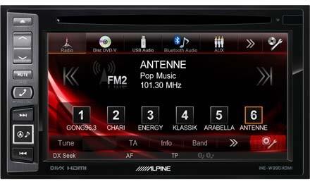 Alpine INE-W990HDMI SintoDVD/CD MP3 con BT & Nav integrati - TechSoundSystem.com