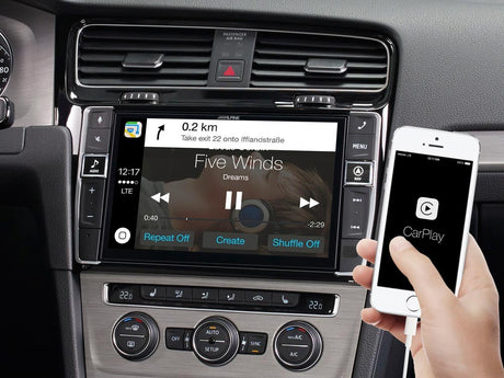 Alpine i902D-G7 autoradio 9" per VW GOLF 7 con Bluetooth, Android Auto e Apple CarPlay - TechSoundSystem.com