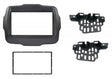 Phonocar 03528 Mascherina 2 DIN per JEEP Renegade 14- colore nero - TechSoundSystem.com