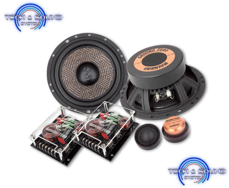 GROUND ZERO GZUC 650SQ Kit Altoparlanti2 vie, woofer da 165, tweeter da 44 mm - TechSoundSystem.com