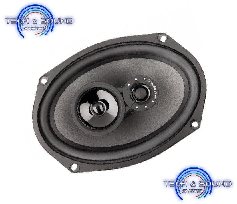 GROUND ZERO GZTF 69TX coassiali 6x9 pollici 3 vie 4 Ohm 180W - TechSoundSystem.com