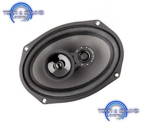 GROUND ZERO GZTF 69TX coassiali 6x9 pollici 3 vie 4 Ohm 180W - TechSoundSystem.com