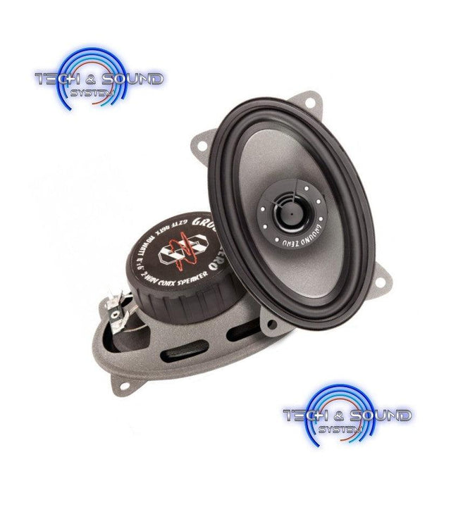 GROUND ZERO GZTF 46TX coppia coassiali da 40x60 mm 4 Ohm 110 Watt - TechSoundSystem.com