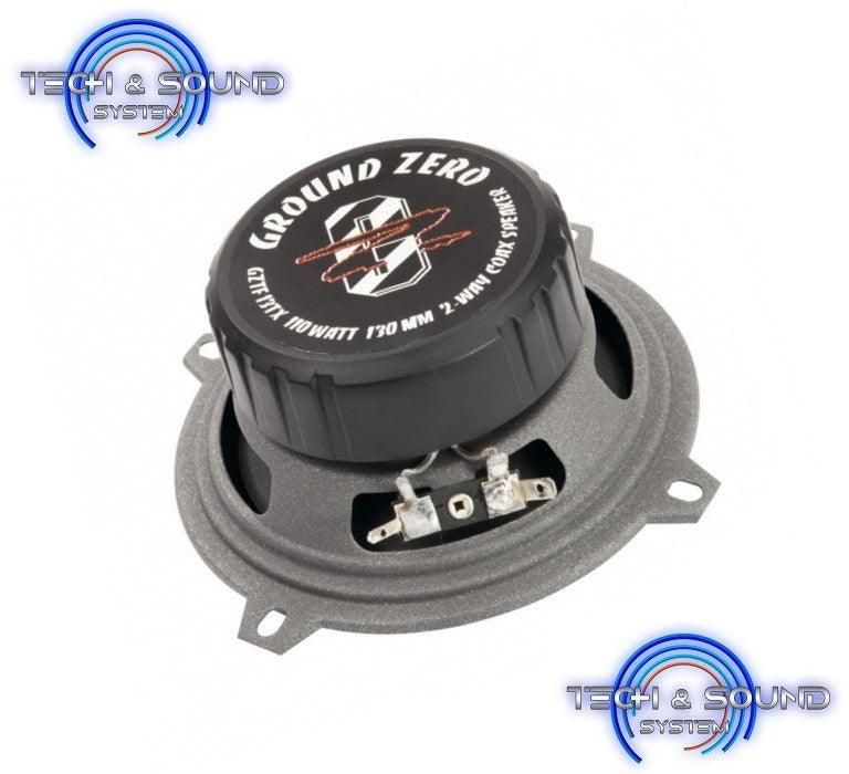 GROUND ZERO GZTF 13TX medi Coassiali da 130 mm 4 Ohm 110W (COPPIA) - TechSoundSystem.com
