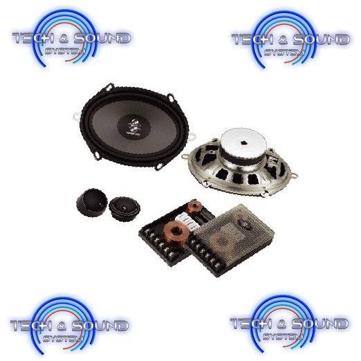 GROUND ZERO GZRC 6857X Kit Altoparlanti 2 vie coassiali da 138x180, tweeter da 47 mm - TechSoundSystem.com