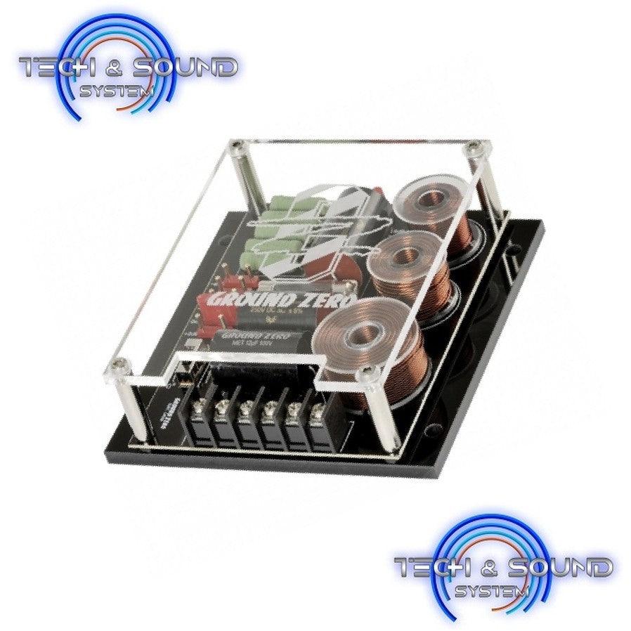 GROUND ZERO GZPX 165SQ CROSS Crossover 2 vie Bi-Amplificato (COPPIA) - TechSoundSystem.com