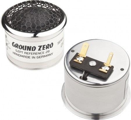 GROUND ZERO GZPT Reference 28 Tweeter Bianco (COPPIA) Potenza 100 Watt RMS - TechSoundSystem.com