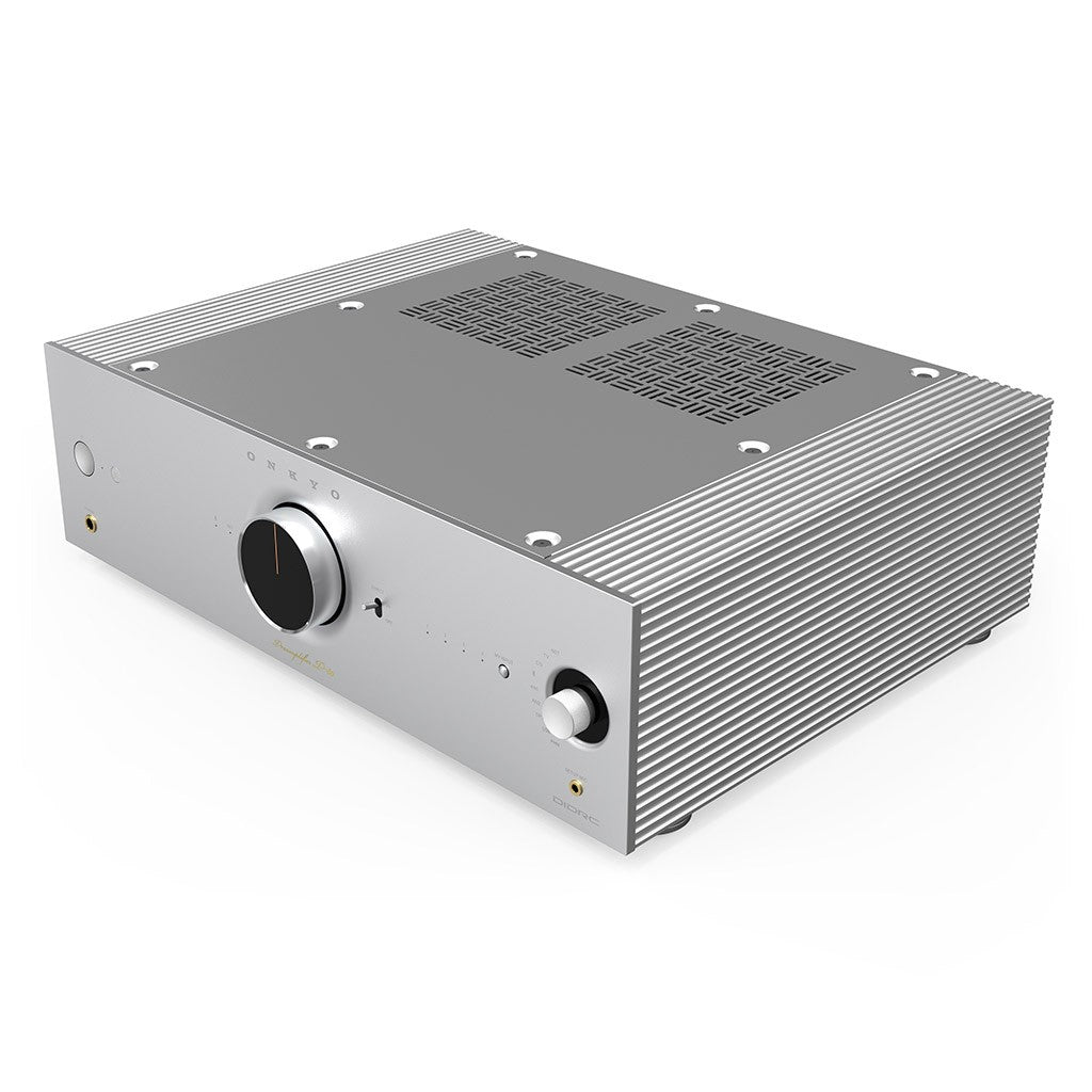 ONKYO ICON P-80 SILVER Preamplificatore stadio Phono MM/MC, DAC, streamer Ethernet/Wi-Fi