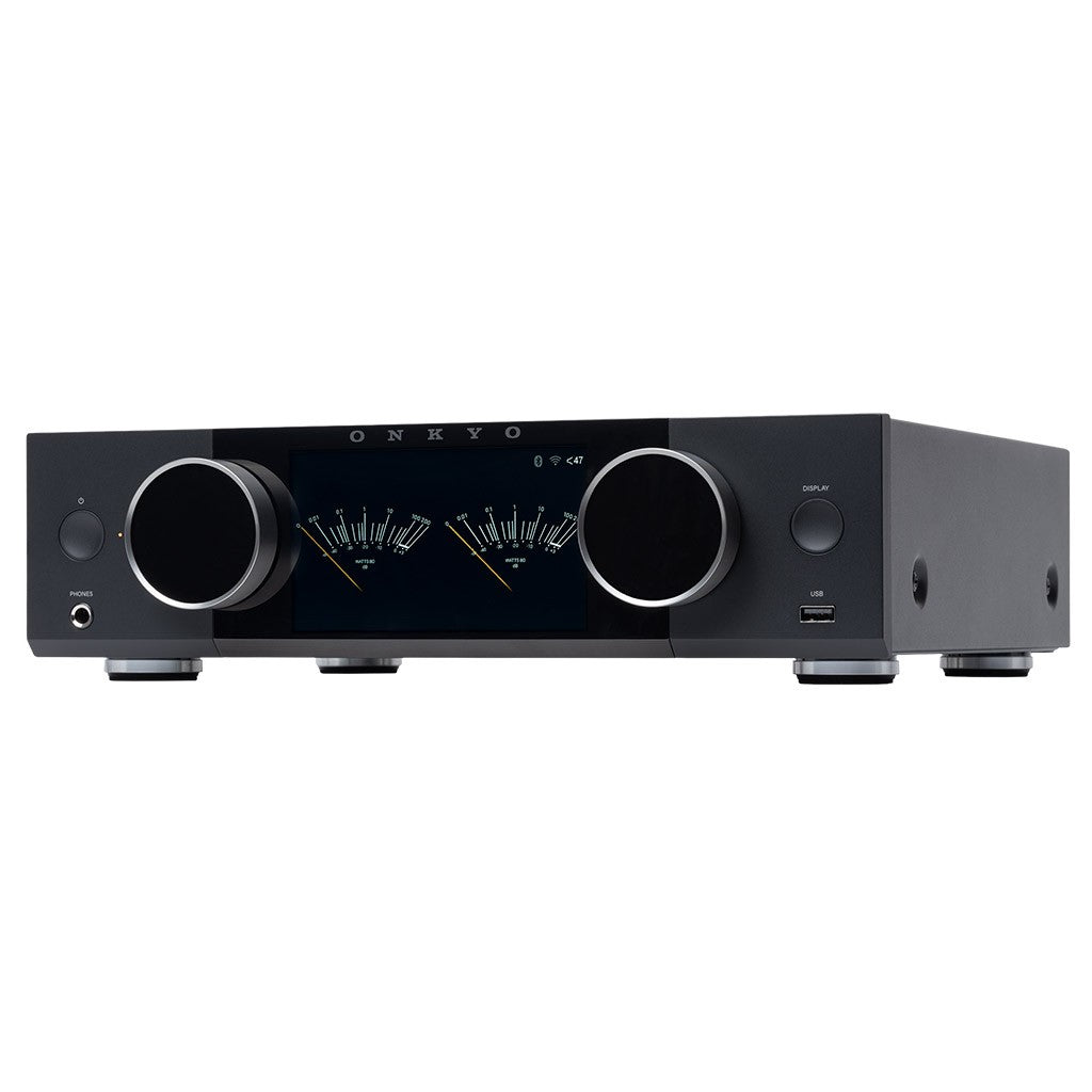 ONKYO MUSE Y40 BLACK Amplificatore integrato Audiophile streamer,. DAC e Phono