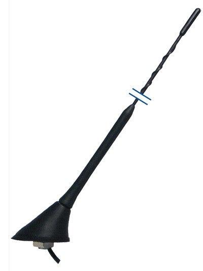 Antenna tetto a pinna amplificata per Seat-Skoda-VW 03- Fiat 12- Lancia Y 12- Phonocar 08019 - TechSoundSystem.com