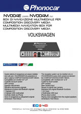 Phonocar NV004E Box di navigazione per VW Volkswagen mappa Europa inclusa - TechSoundSystem.com