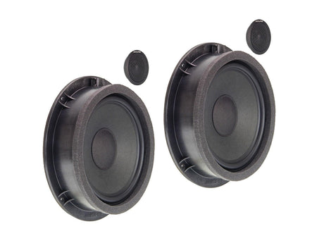 Alpine SPC-100AU altoparlanti casse diffusori per Audi A4, A5 e Q5 fronte anteriore - TechSoundSystem.com