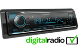 Kenwood KMM-BT504DAB autoradio Digitale DAB/DAB+ Bluetooth / Spotify - TechSoundSystem.com
