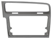 Phonocar 03051 Mascherina 2 DIN per Golf VII specifica per VM109 e VM110 colore grigio - TechSoundSystem.com