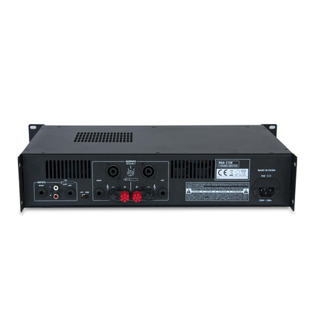 Master Audio MQA3100 Amplificatore professionale 2 canali 250W RMS - TechSoundSystem.com