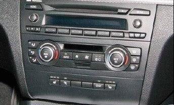 Adattatore vano autoradio per BMW S3 E90 - E91 - E92 07-10 colore nero - TechSoundSystem.com