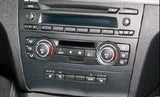 Adattatore vano autoradio per BMW S3 E90 - E91 - E92 07-10 colore nero - TechSoundSystem.com