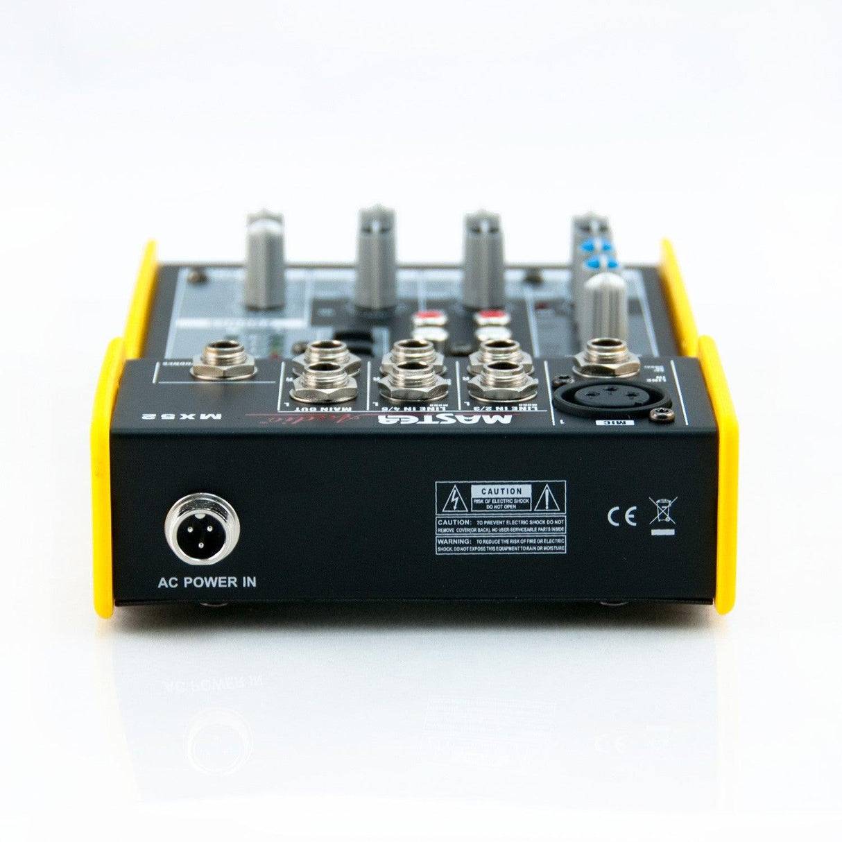 Master Audio MX52 Mixer compatto a 5 canali, 1 mono e 4 stereo, alimentazione +48v - TechSoundSystem.com