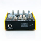 Master Audio MX52 Mixer compatto a 5 canali, 1 mono e 4 stereo, alimentazione +48v - TechSoundSystem.com
