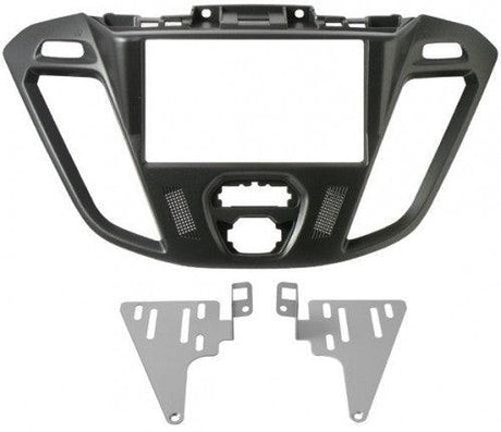 Phonocar 03696 Mascherina 2 Din per Ford Transit Custom 13- Tourneo Custom 13- colore antracite - TechSoundSystem.com