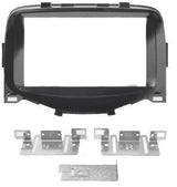 Phonocar 03701 Mascherina 2 Din per Citroen C1 14- Peugeot 108 14- Toyota Aygo 14- colore nero lucido - TechSoundSystem.com