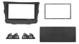 Phonocar 03709 Mascherina 2 Din per Ssangyoung Tivoli colore nero lucido - TechSoundSystem.com