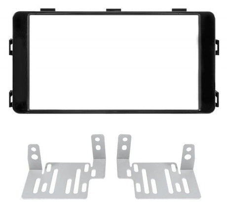 Phonocar 03728 Mascherina 2 Din per Mitsubishi Pajero 15- colore nero - TechSoundSystem.com