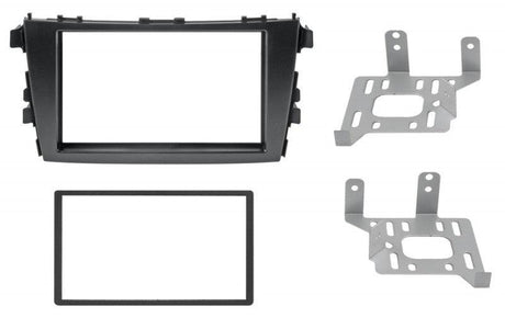 Phonocar 03730 Mascherina 2 Din per Suzuki Celerio colore nero - TechSoundSystem.com