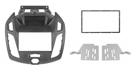 Phonocar 03738 Mascherina 2 Din per Ford Transit Connect 12- senza navigatore colore nero - TechSoundSystem.com