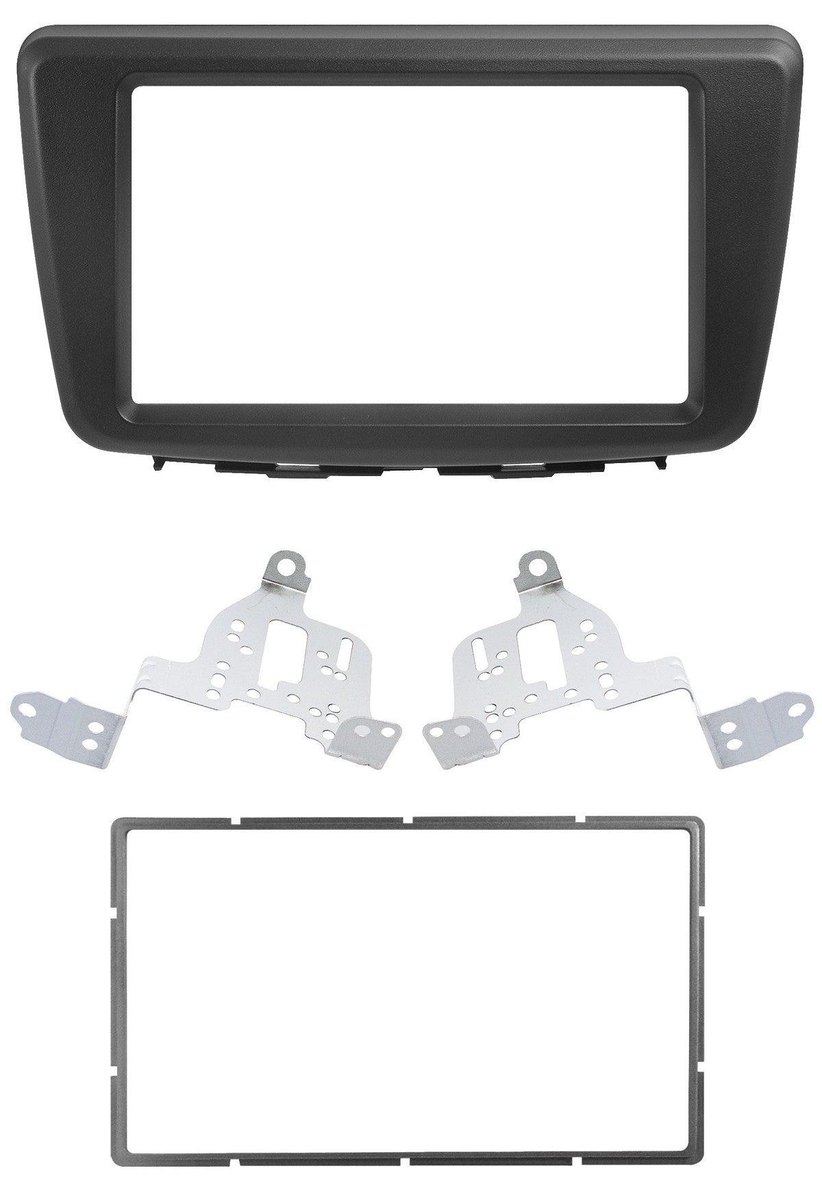 Phonocar 03742 Mascherina 2 Din per Suzuki Baleno 15- colore nero - TechSoundSystem.com