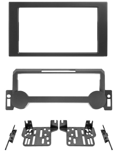 Phonocar 03745 Mascherina 2 Din per Chrysler - Dodge - Jeep colore nero - TechSoundSystem.com
