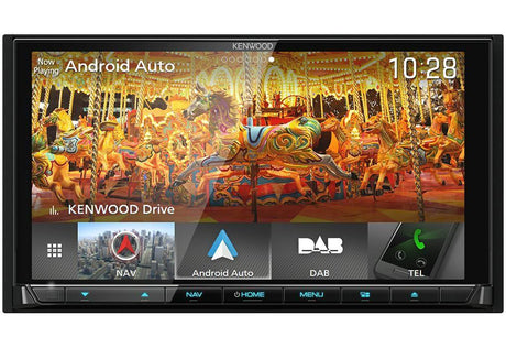 Kenwood DNX9180DABS autoradio 2 DIN con GPS Apple Carplay, Android Auto, Bluetooth e DAB+ - TechSoundSystem.com