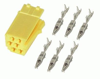 Connettori Mini-ISO Colore giallo Phonocar 043312 (5 PZ) - TechSoundSystem.com