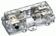 Portafusibile 2 uscite fusibili 10x38 Cavo In 3x25 mm2 Cavo Out 2x10 mm2 Phonocar 04487 - TechSoundSystem.com